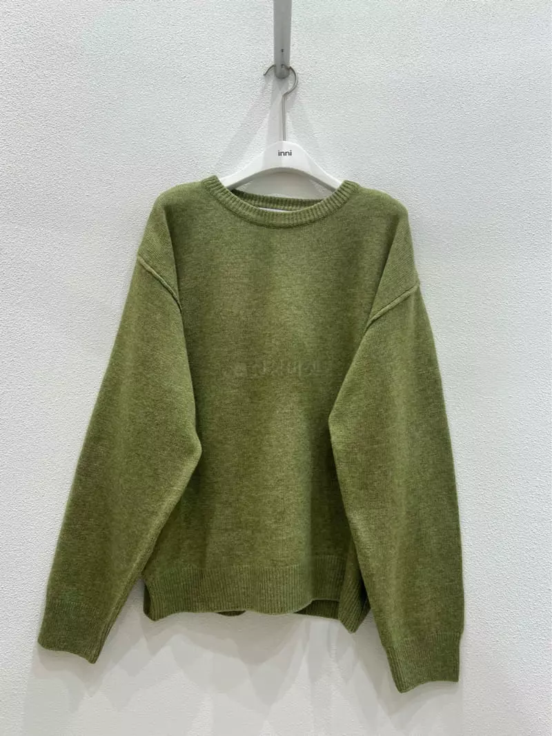Inni - Korean Women Fashion - #momslook - Cash Basic Knit Tee - 9