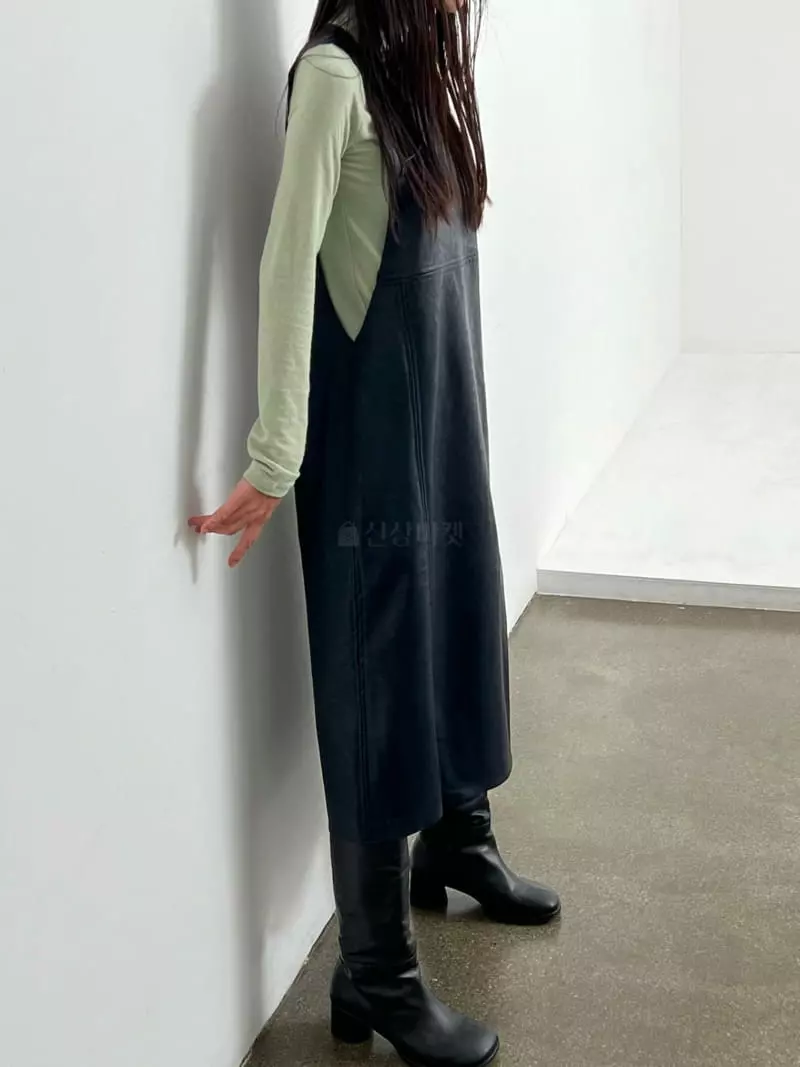 Inni - Korean Women Fashion - #momslook - J Cutting One-piece - 10