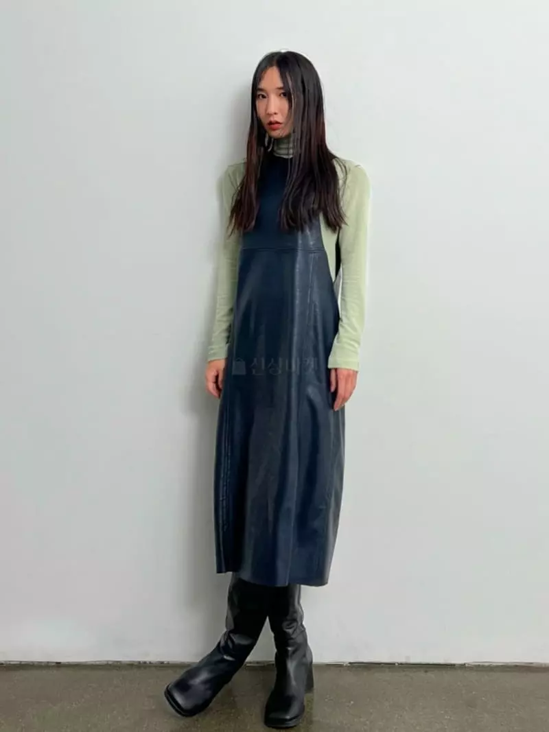 Inni - Korean Women Fashion - #momslook - J Cutting One-piece - 6