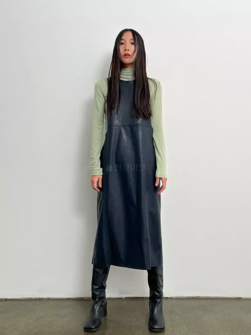 Inni - Korean Women Fashion - #momslook - J Cutting One-piece - 8