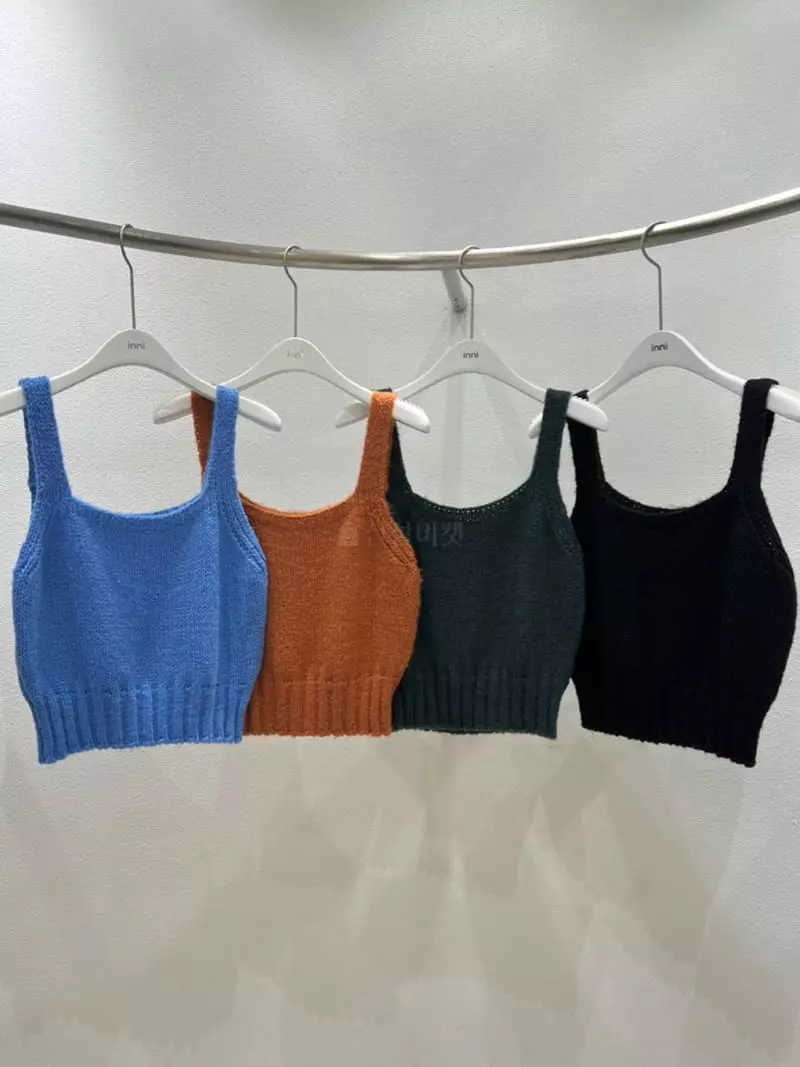Inni - Korean Women Fashion - #momslook - Knit Bustier