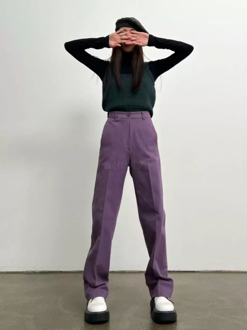 Inni - Korean Women Fashion - #momslook - Nelly Straight Pants