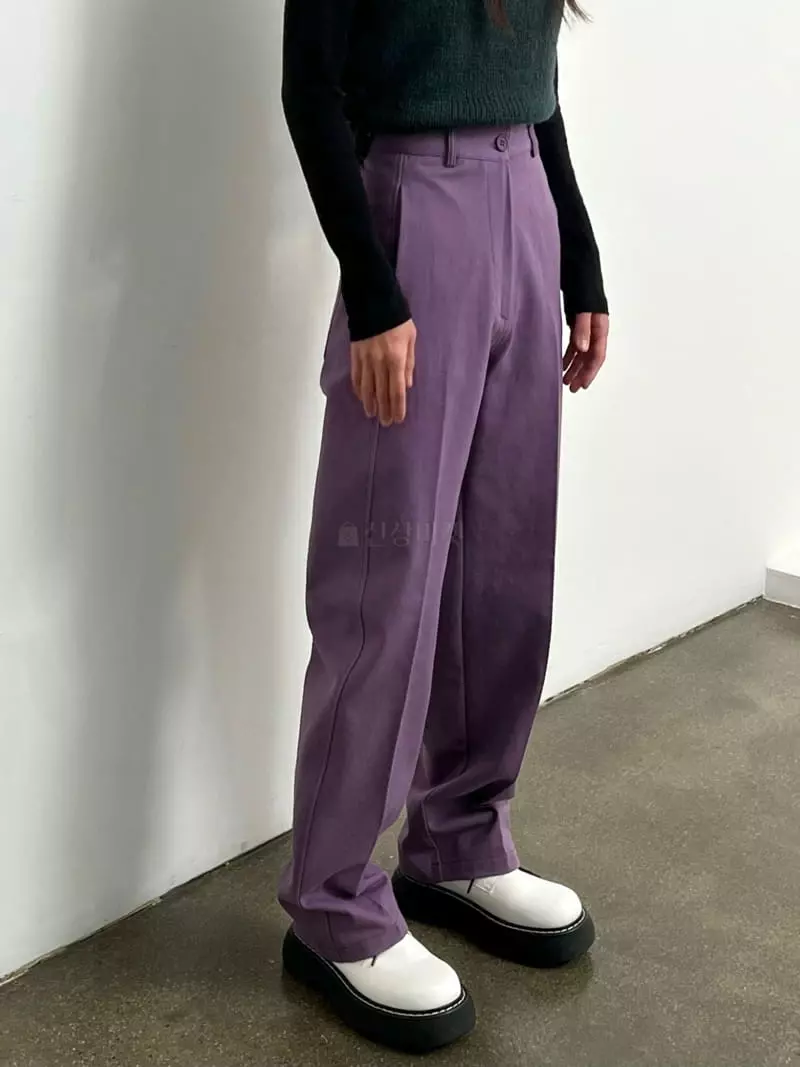 Inni - Korean Women Fashion - #pursuepretty - Nelly Straight Pants - 6