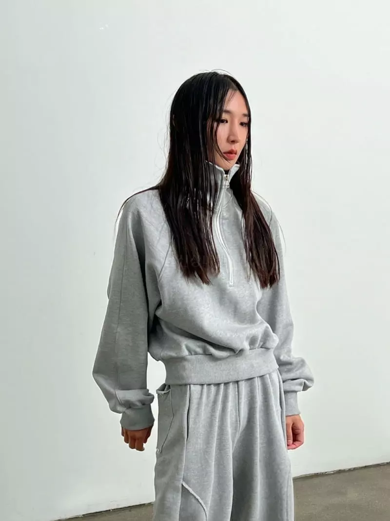 Inni - Korean Women Fashion - #romanticstyle - Ford Sweat Set Up - 8
