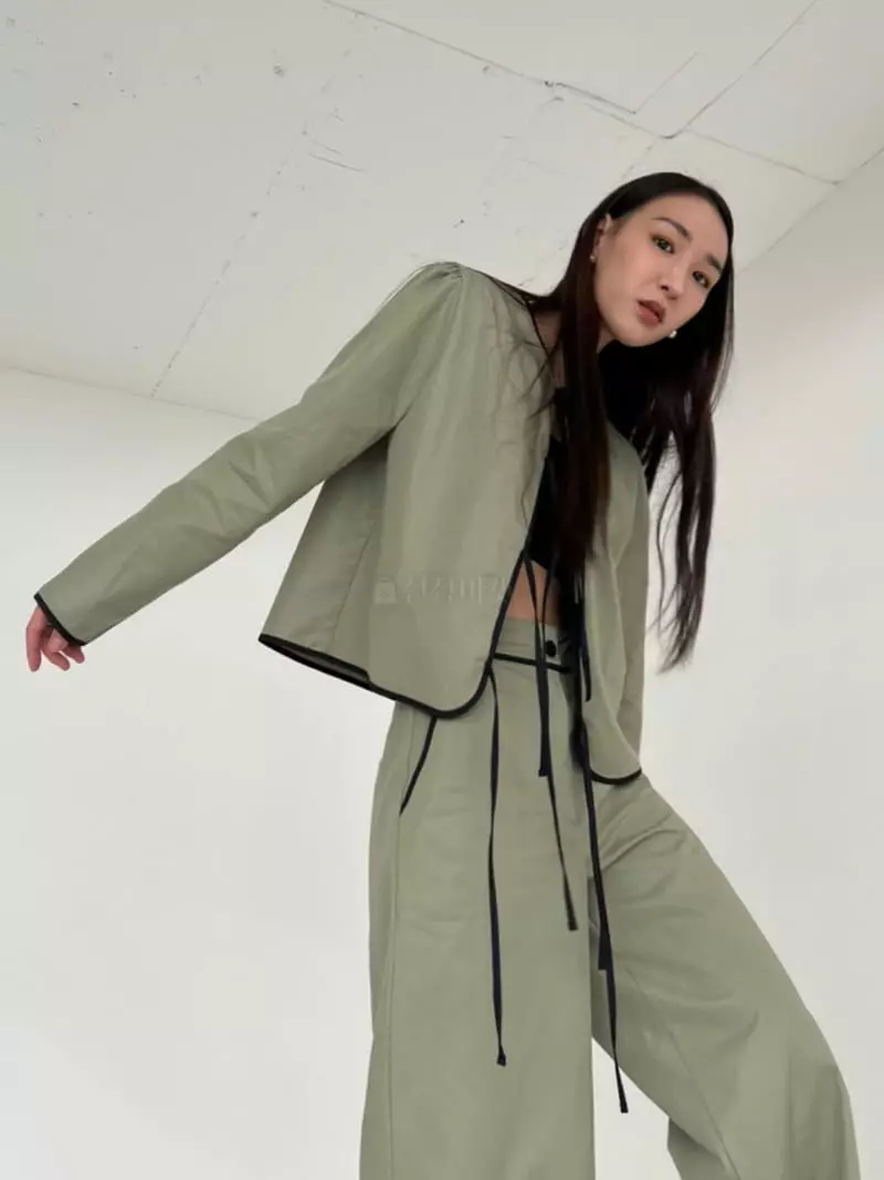 Inni - Korean Women Fashion - #romanticstyle - Coatting Jacket - 3
