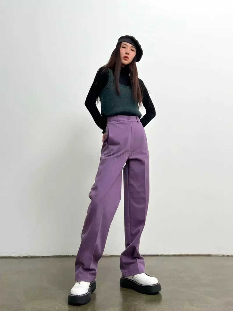 Inni - Korean Women Fashion - #romanticstyle - Nelly Straight Pants - 8