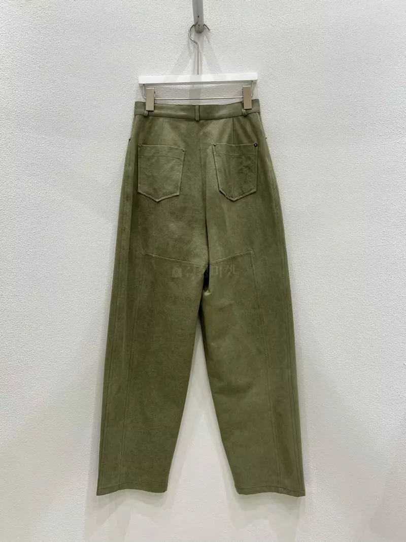 Inni - Korean Women Fashion - #shopsmall - Pigment Pants - 4