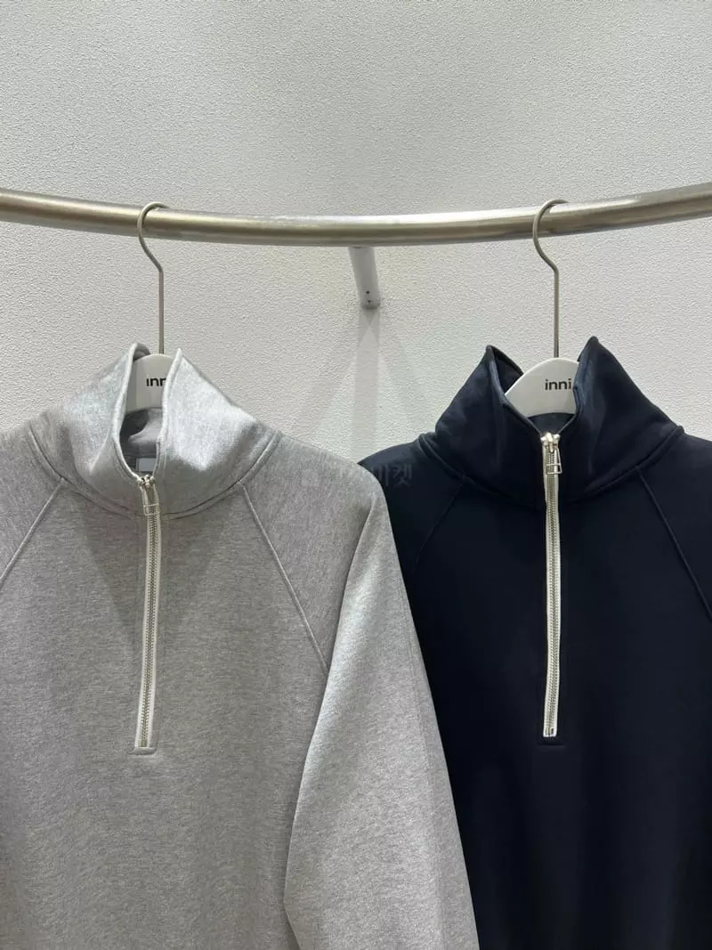Inni - Korean Women Fashion - #thatsdarling - Ford Terry Zip-up