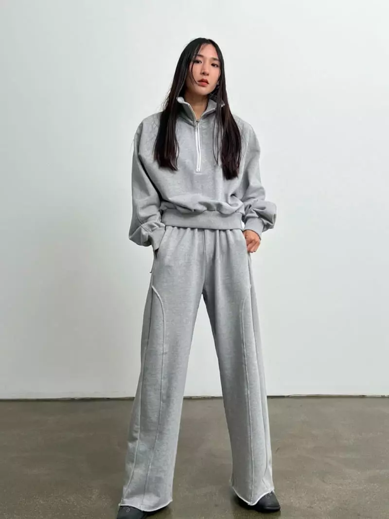 Inni - Korean Women Fashion - #thatsdarling - Ford Sweat Set Up - 10