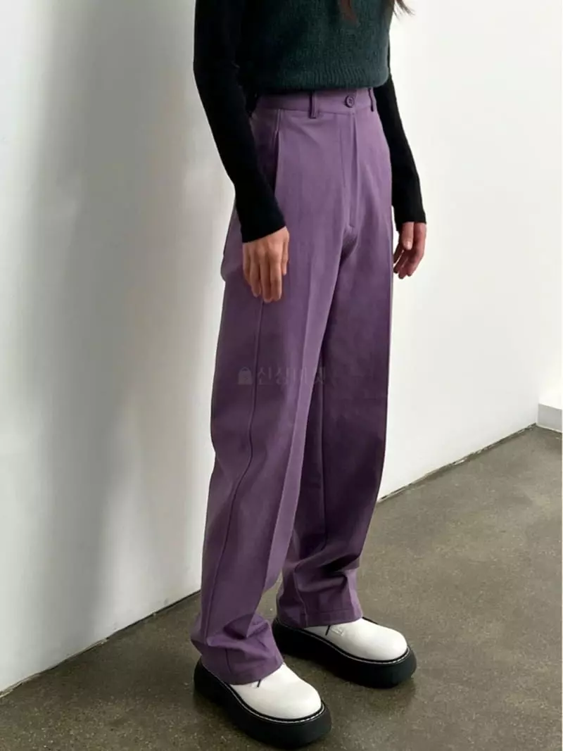 Inni - Korean Women Fashion - #shopsmall - Cotton Nelly Pants - 4
