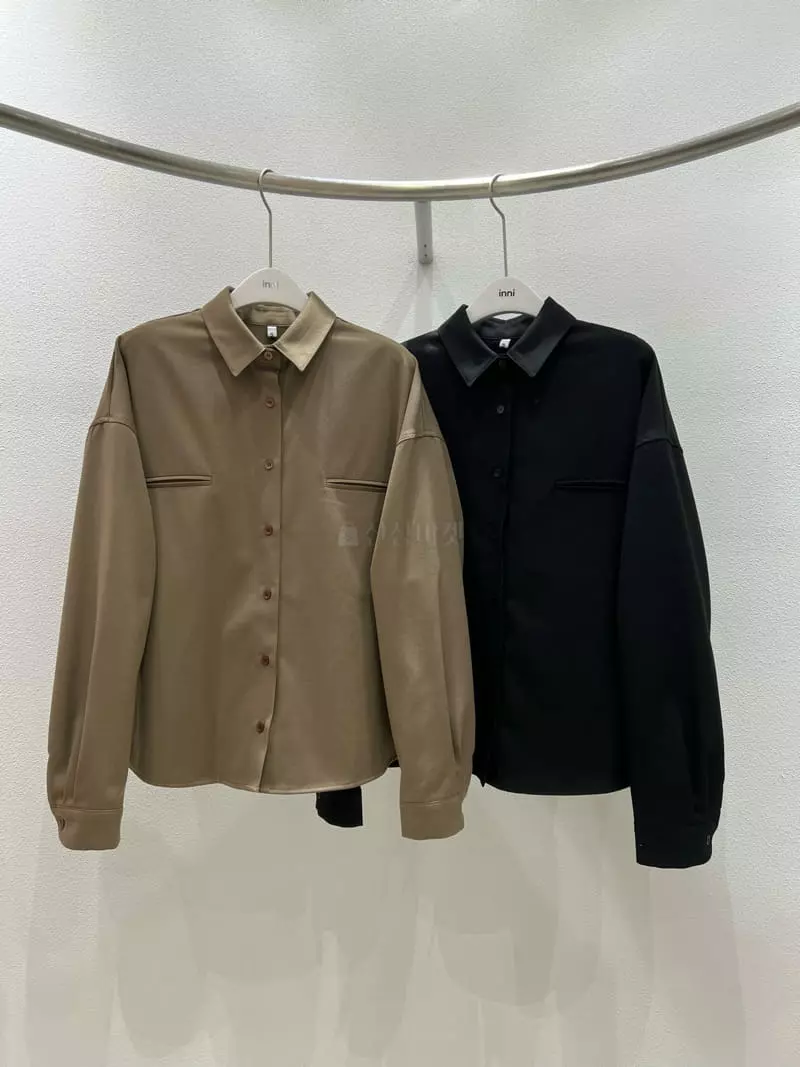 Inni - Korean Women Fashion - #vintageinspired - Double Shirt - 5