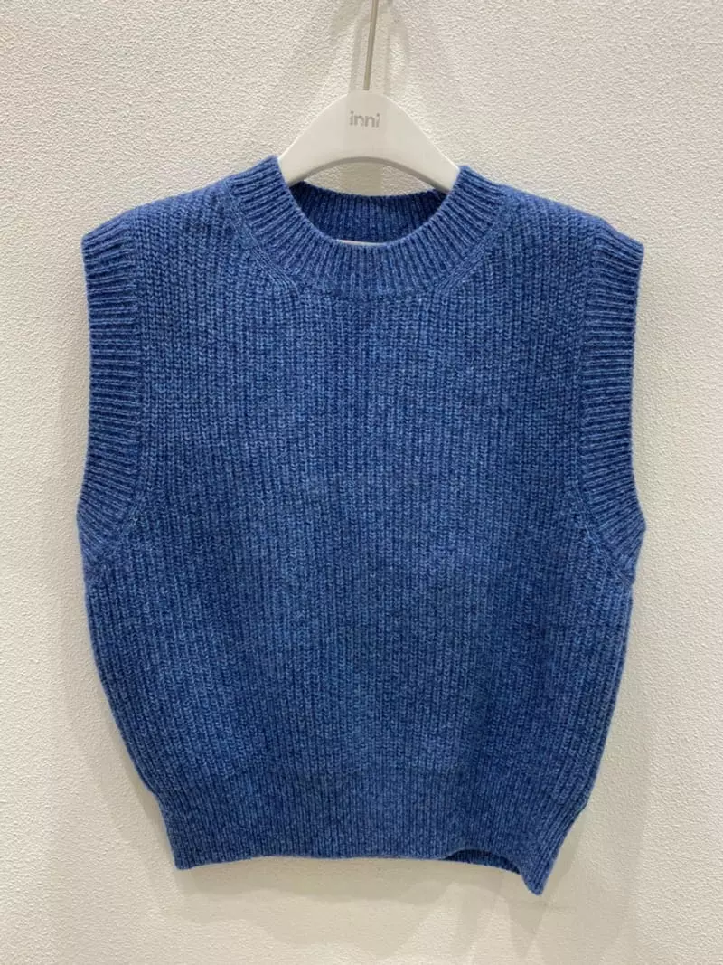 Inni - Korean Women Fashion - #vintageinspired - Knit Vest - 6