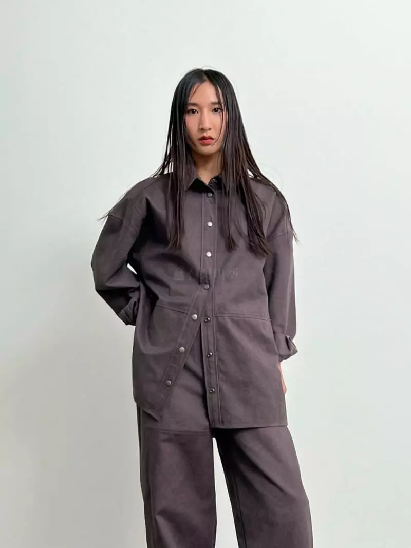 Inni - Korean Women Fashion - #vintagekidsstyle - Pigment Field Jacket - 11