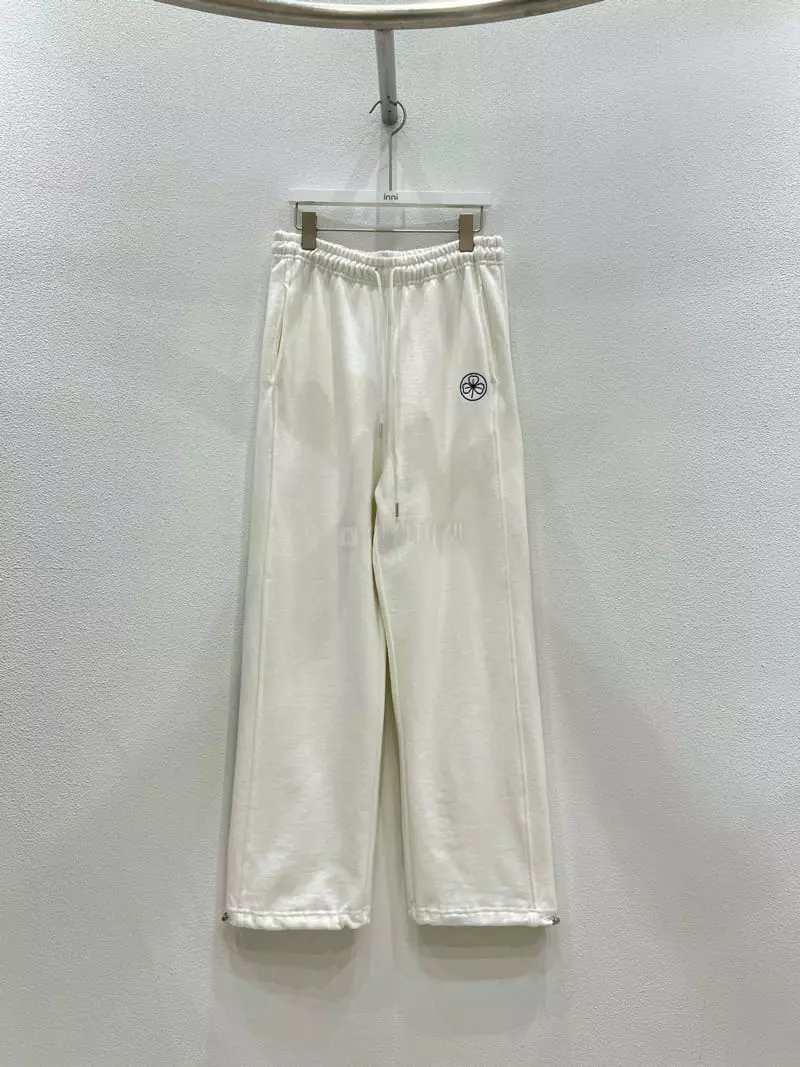 Inni - Korean Women Fashion - #womensfashion - Clover Embroidery Pants - 8