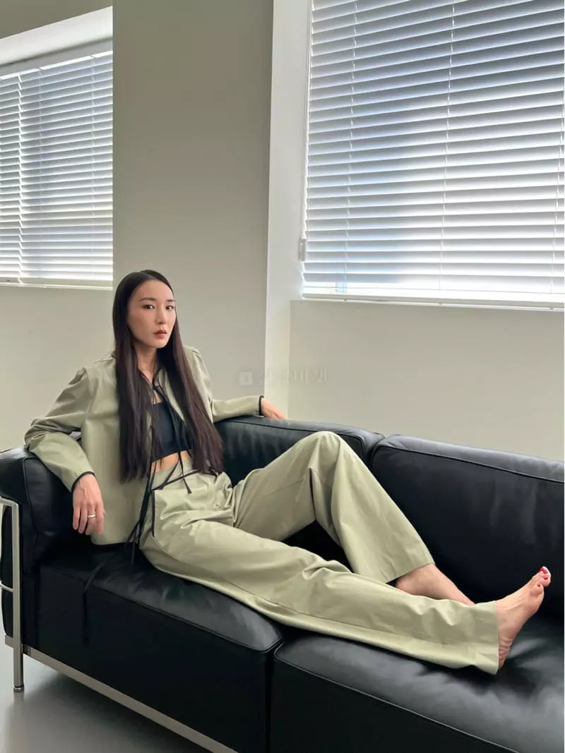 Inni - Korean Women Fashion - #womensfashion - Coating Pants - 5