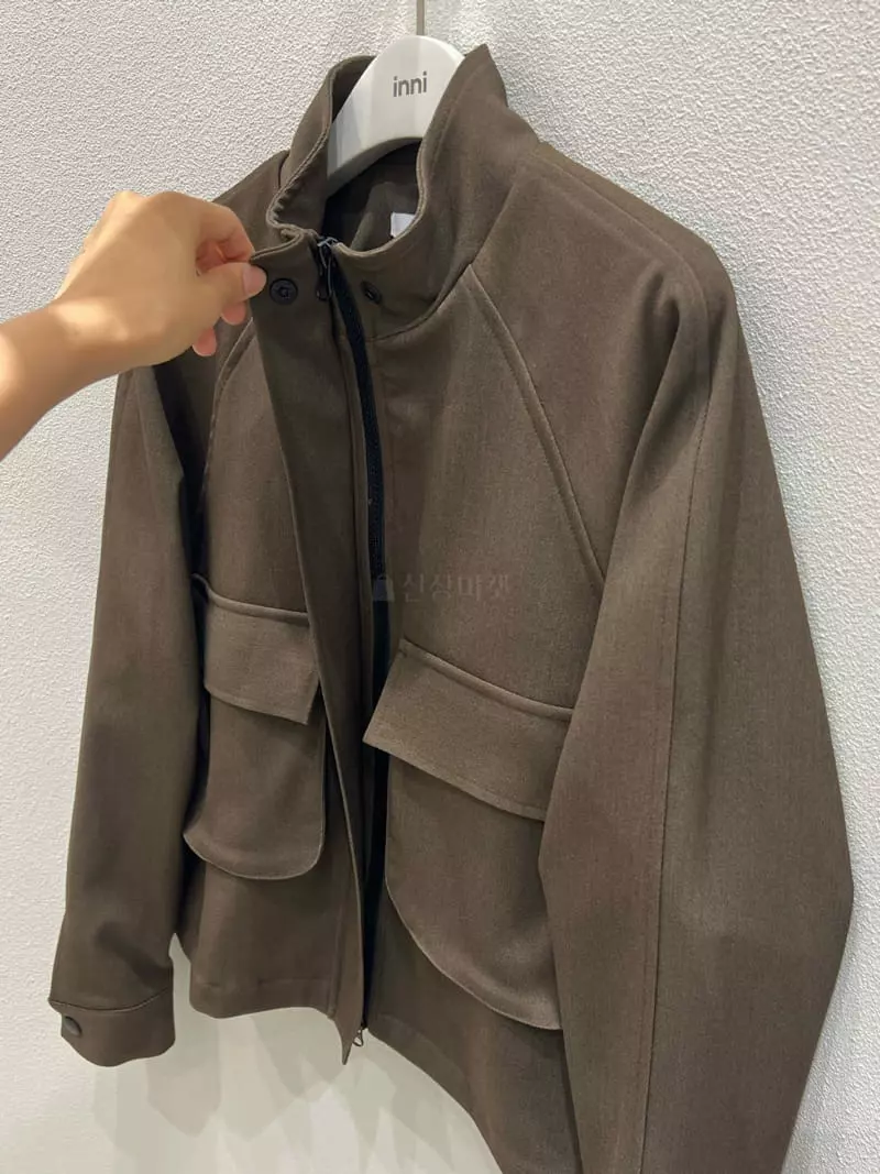 Inni - Korean Women Fashion - #momslook - Cai Pocket Jacket - 4