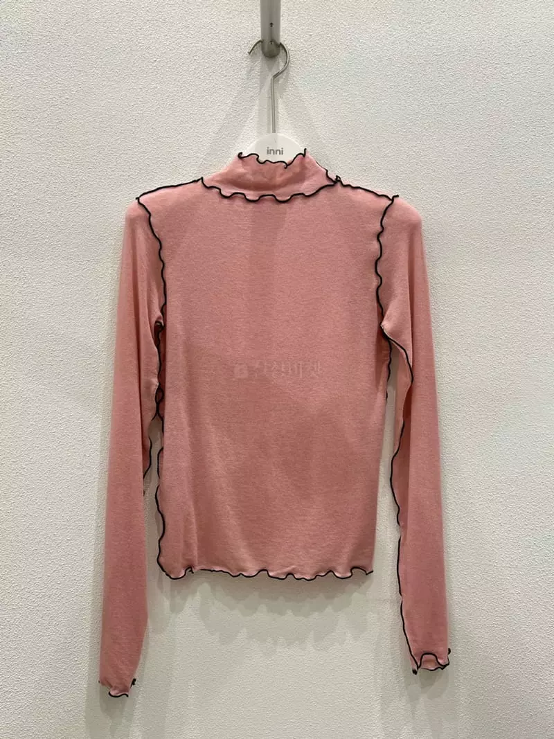 Inni - Korean Women Fashion - #womensfashion - Color Turtleneck Tee
