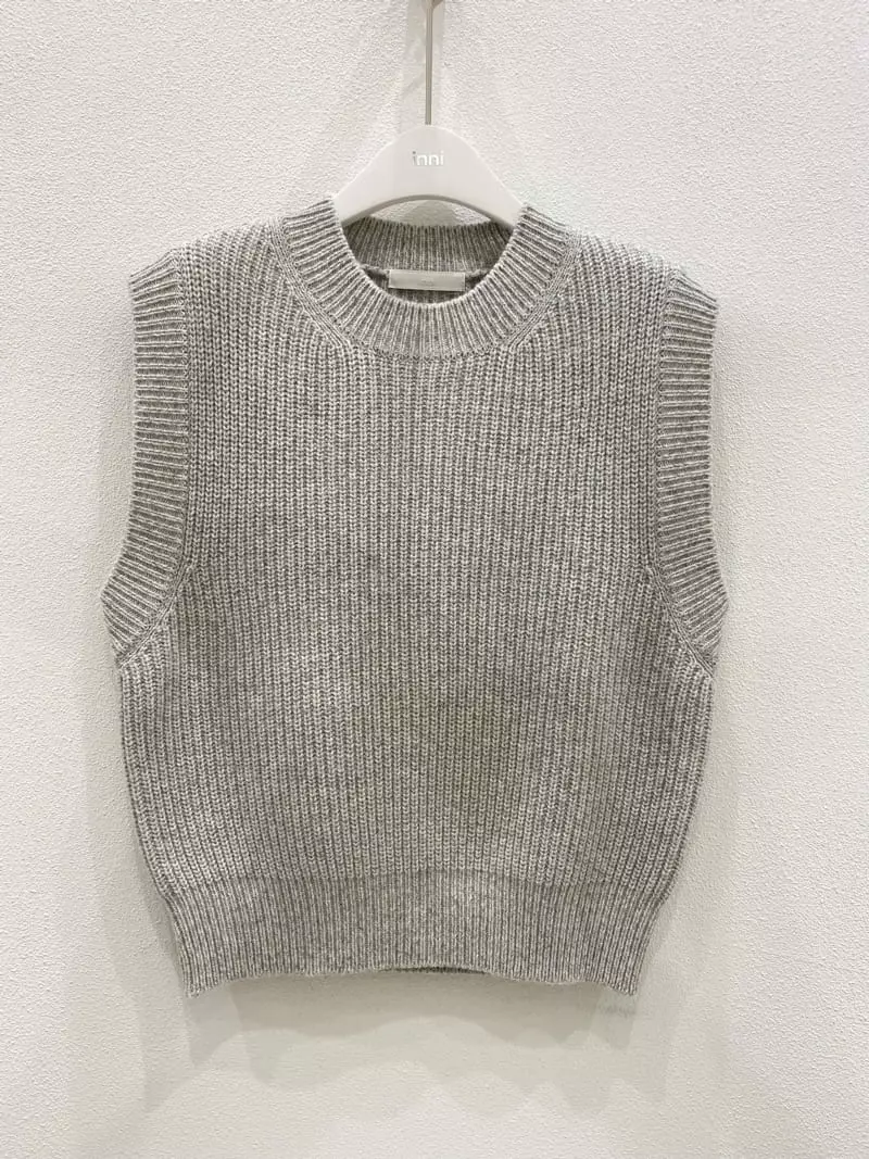 Inni - Korean Women Fashion - #womensfashion - Knit Vest - 3