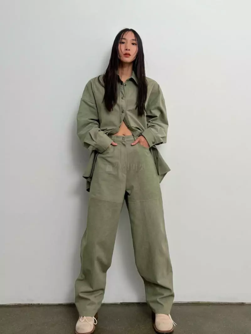 Inni - Korean Women Fashion - #womensfashion - Pigment Field Jacket - 3