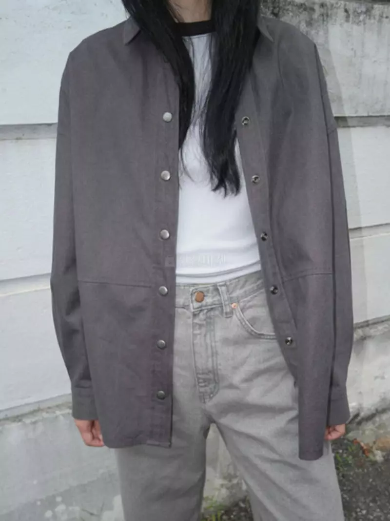 Inni - Korean Women Fashion - #womensfashion - Pigment Field Jacket - 5