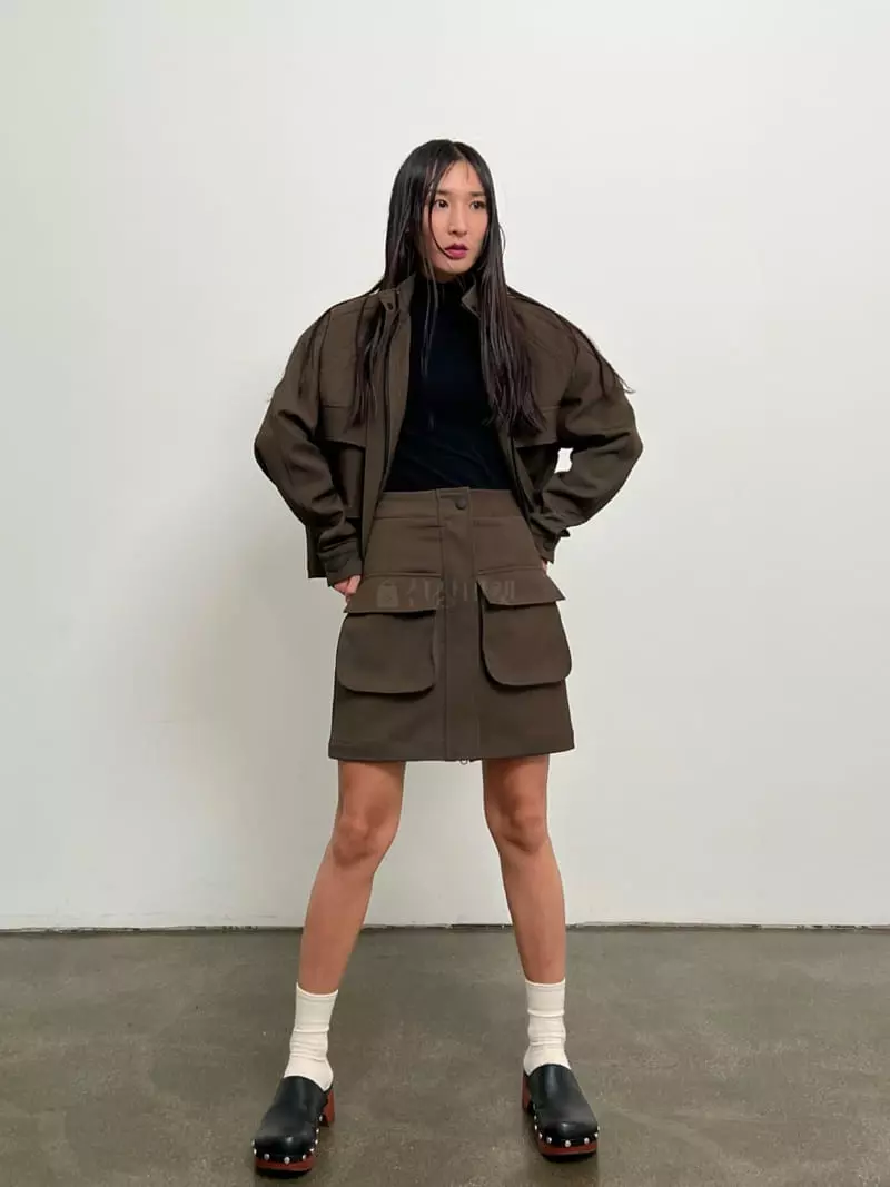 Inni - Korean Women Fashion - #womensfashion - Two Way Kai Pocket Jacket - 2