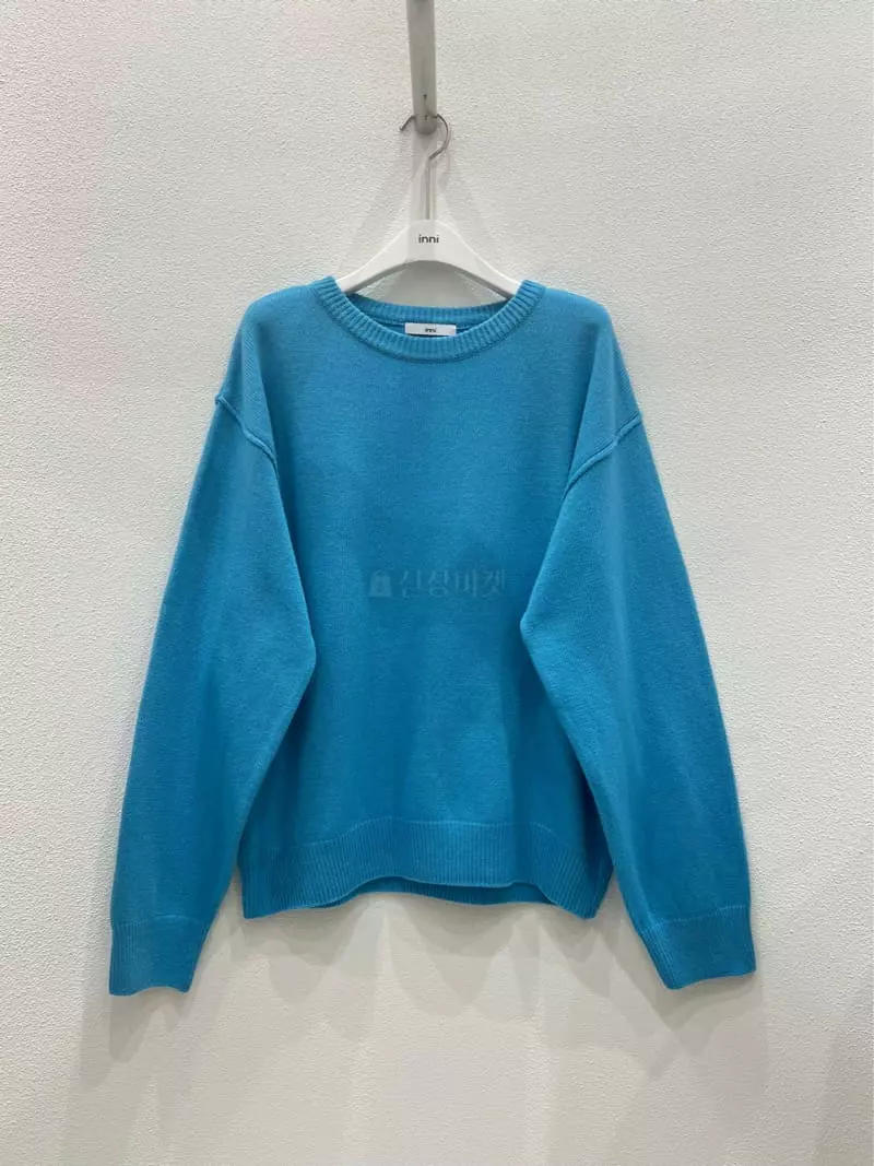 Inni - Korean Women Fashion - #womensfashion - Cash Basic Knit Tee - 6