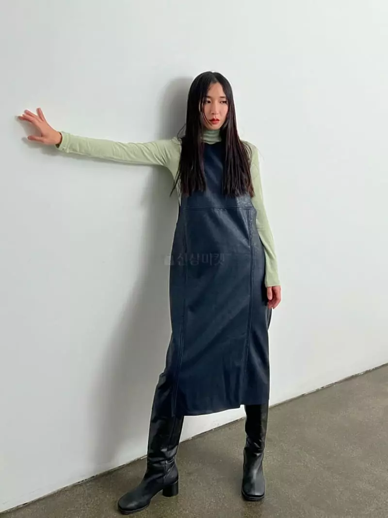Inni - Korean Women Fashion - #womensfashion - J Cutting One-piece - 9