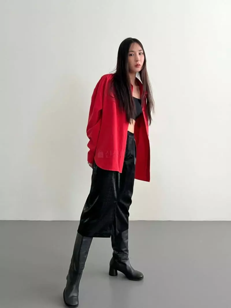 Inni - Korean Women Fashion - #womensfashion - Oxford Boxy Shirt - 3