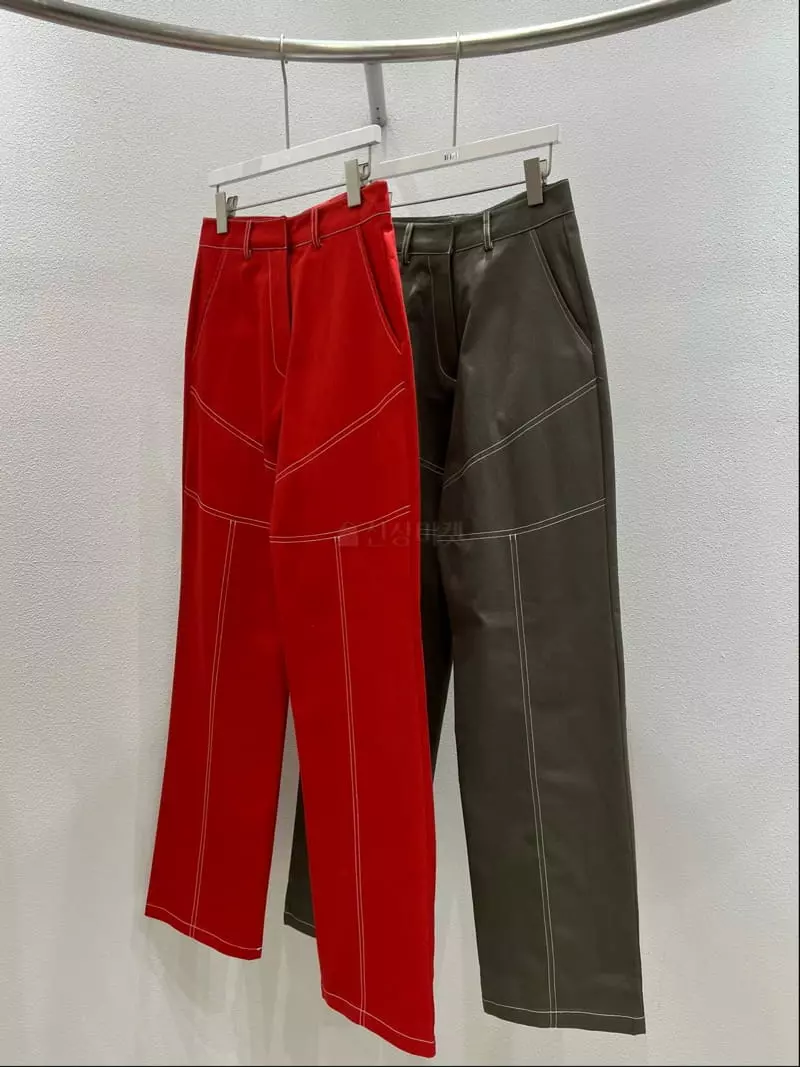 Inni - Korean Women Fashion - #womensfashion - Stitch Pants - 11