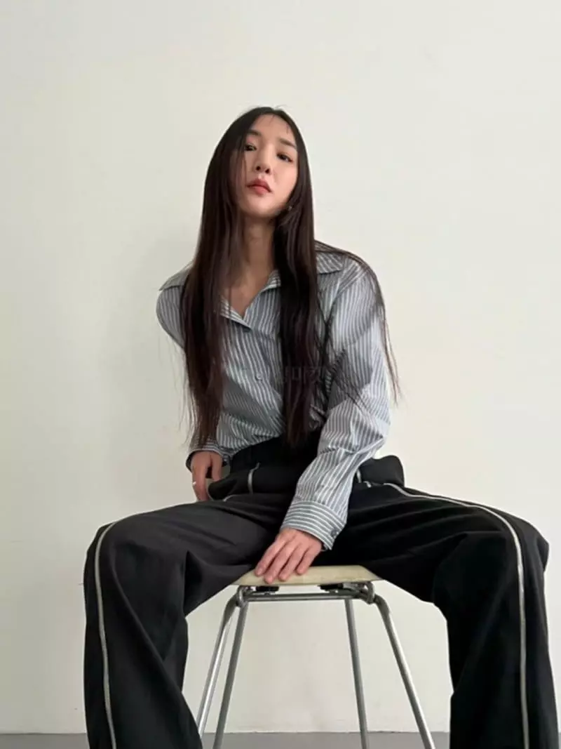 Inni - Korean Women Fashion - #womensfashion - Stripes Shirt - 2