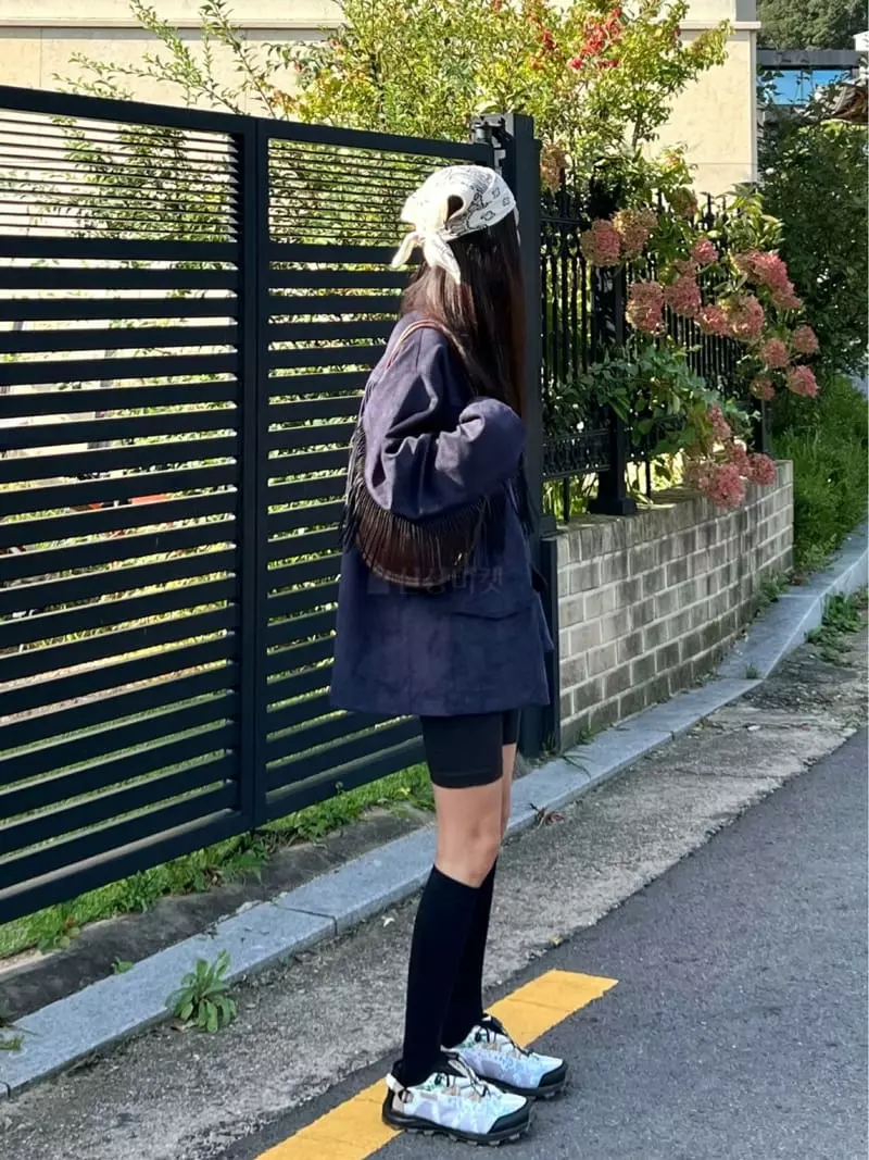 Inni - Korean Women Fashion - #womensfashion - Suede Fringe Jacket - 3