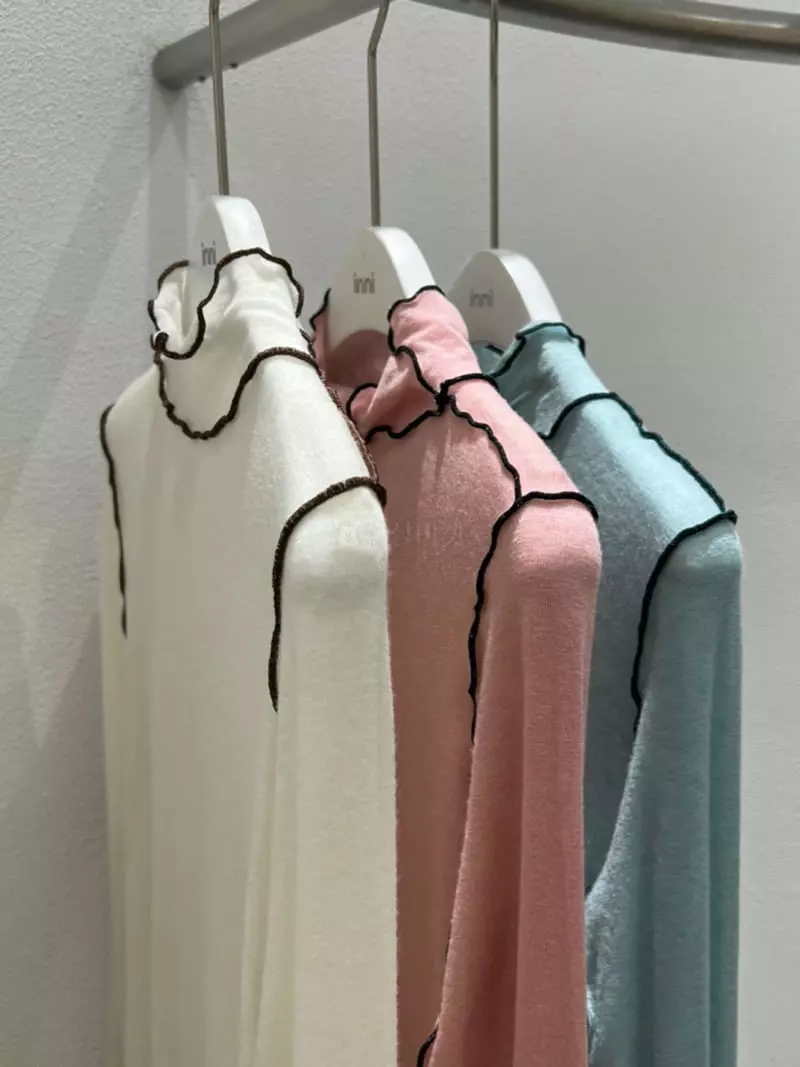 Inni - Korean Women Fashion - #womensfashion - Color Turtleneck Tee - 6