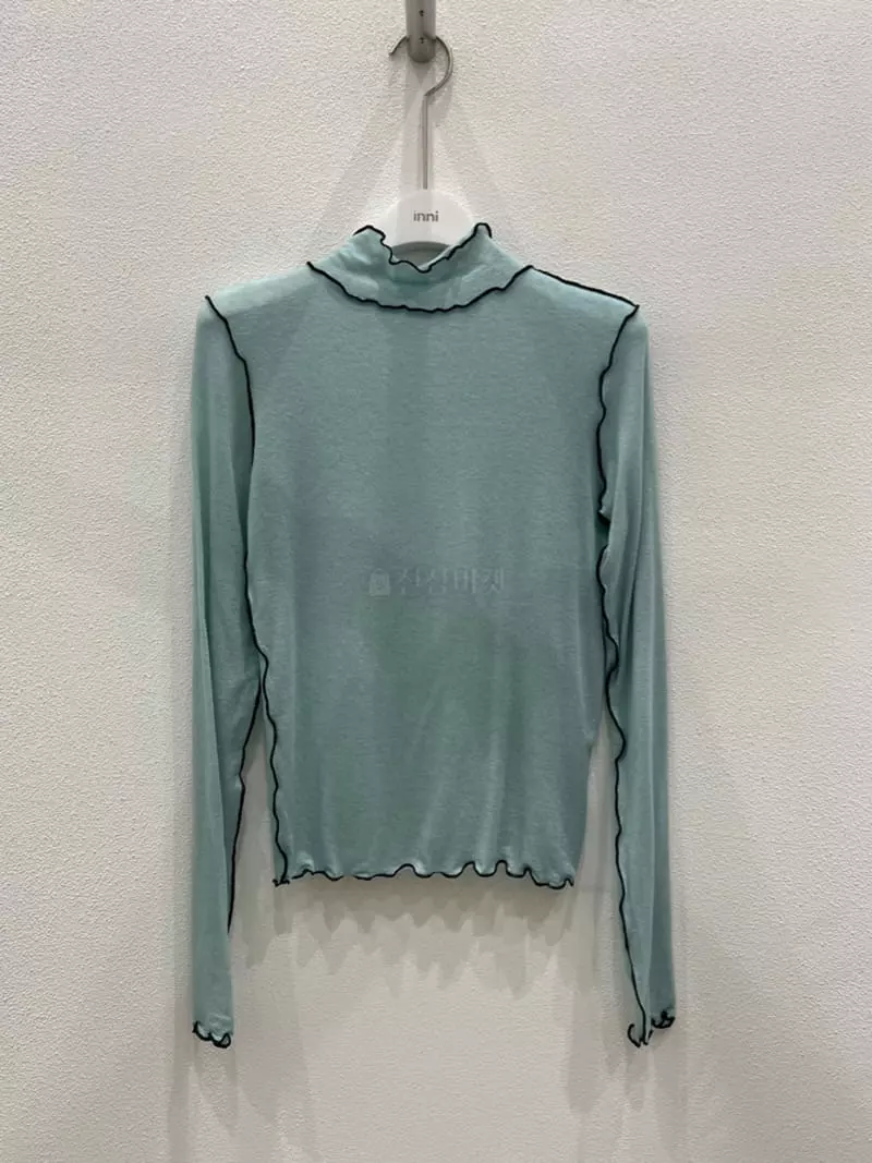 Inni - Korean Women Fashion - #womensfashion - Color Turtleneck Tee - 8