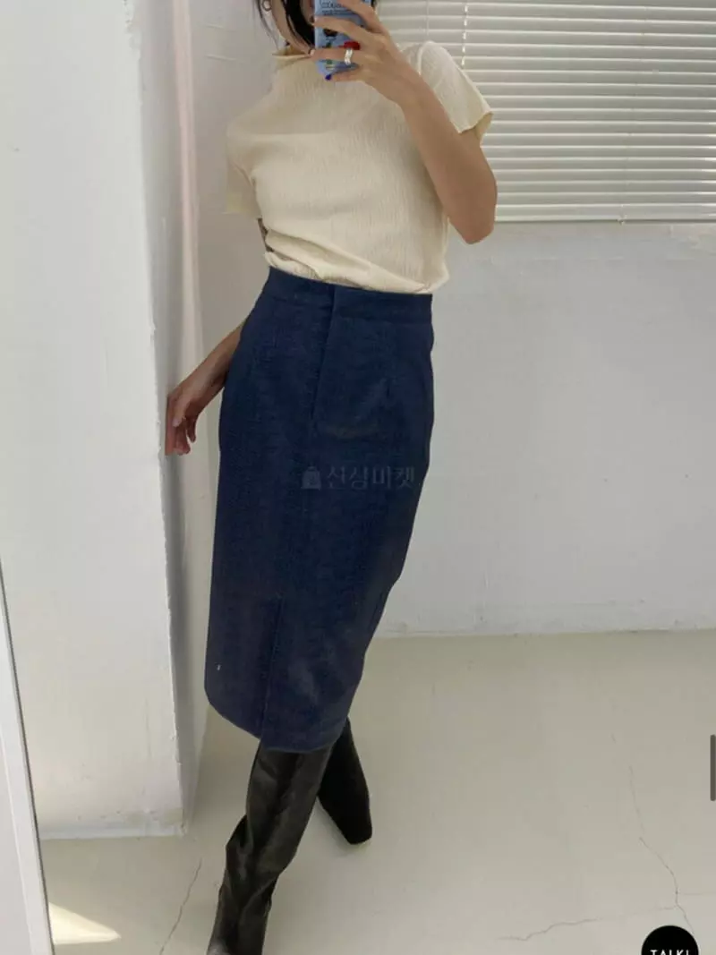 Inni - Korean Women Fashion - #momslook - Leather Skirt - 4