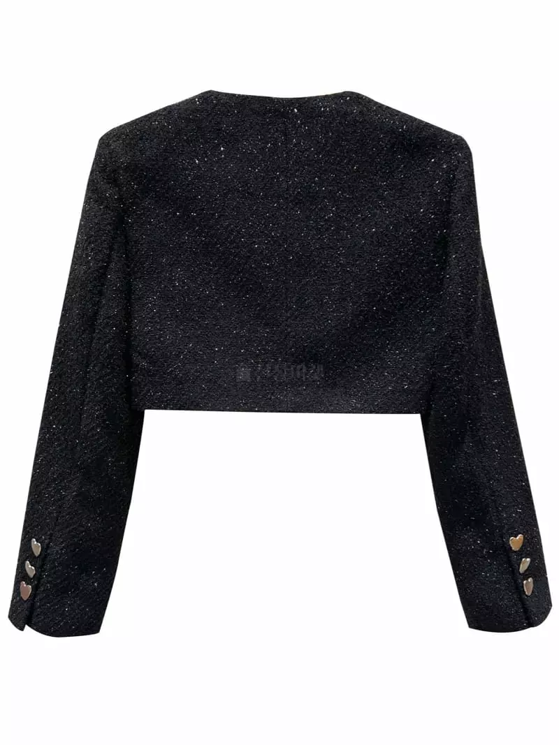Inssense - Korean Women Fashion - #momslook - Heart Jacket - 5