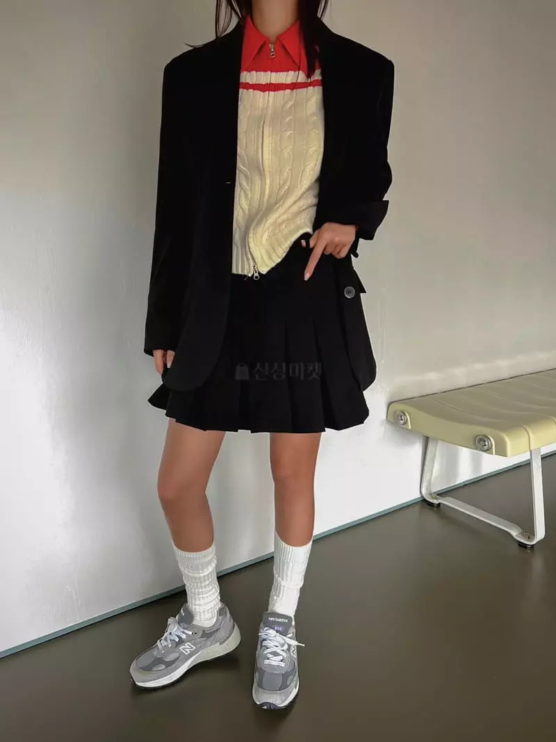 Inssense - Korean Women Fashion - #momslook - Twill Skirt