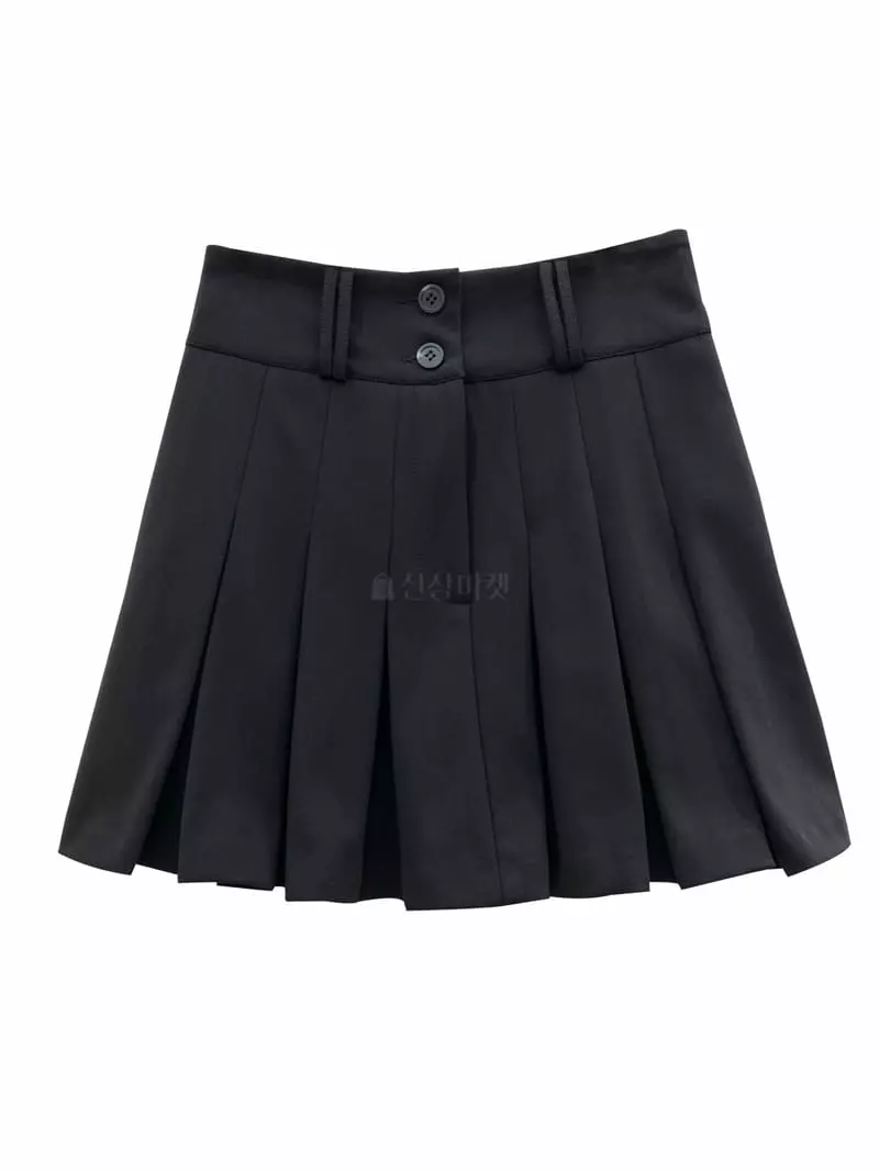 Inssense - Korean Women Fashion - #momslook - Twill Skirt - 2