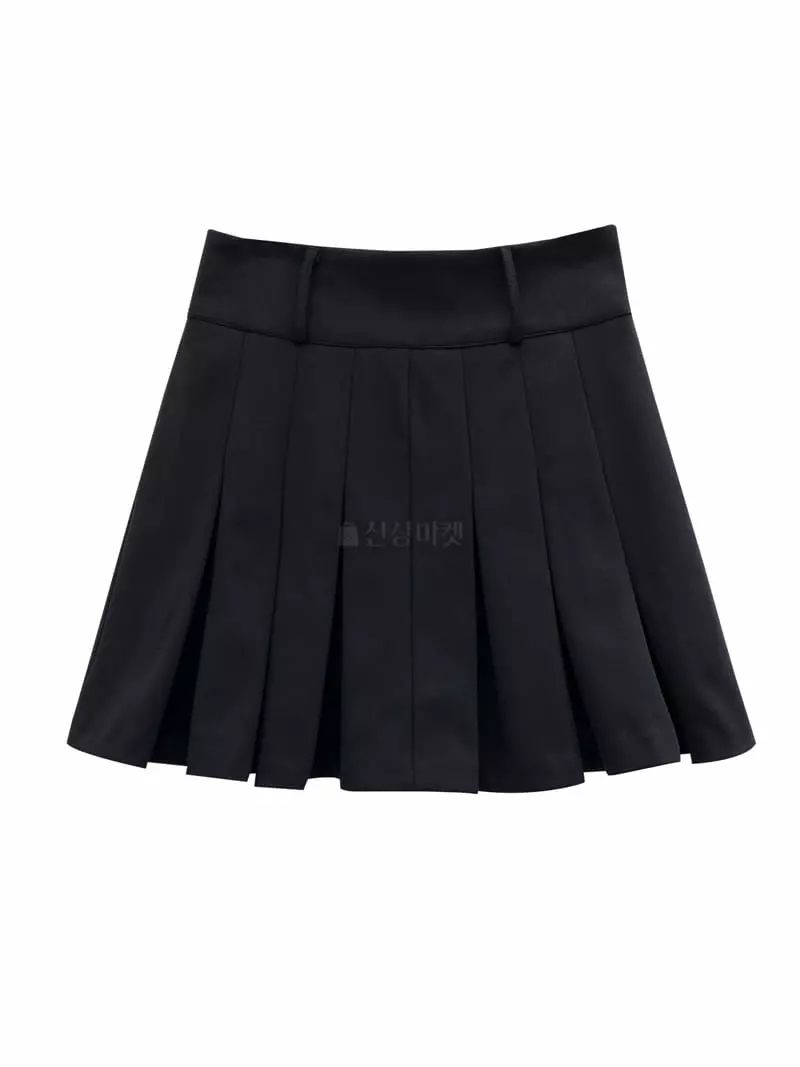 Inssense - Korean Women Fashion - #momslook - Twill Skirt - 3