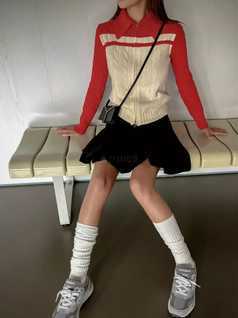 Inssense - Korean Women Fashion - #thelittlethings - Merino Zip-up - 2