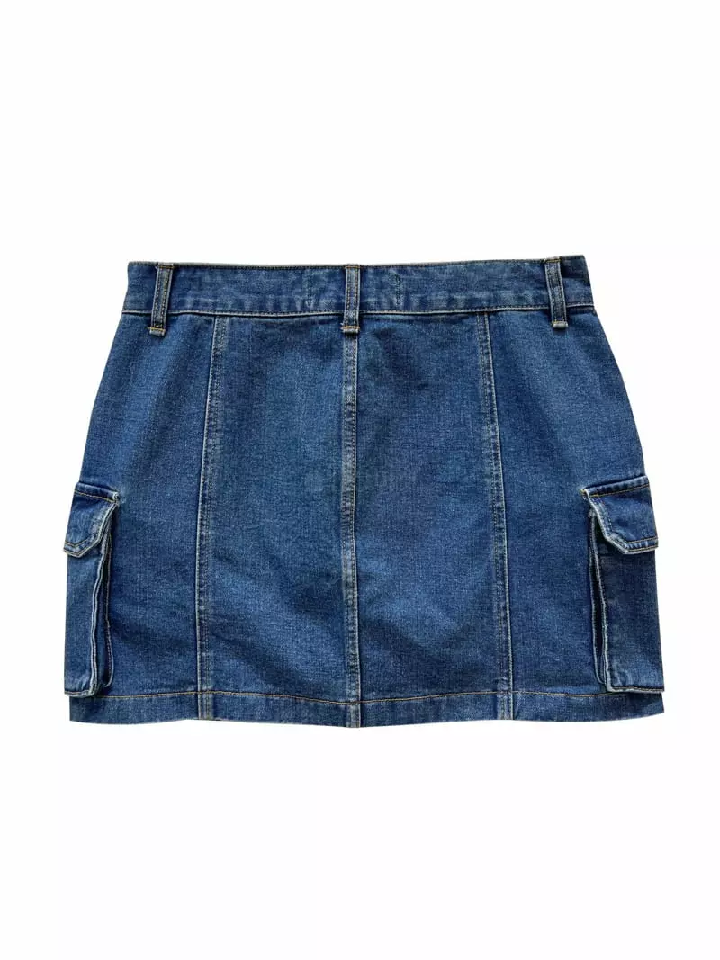Inssense - Korean Women Fashion - #thelittlethings - Cargo Pocket Mini Skirt - 9