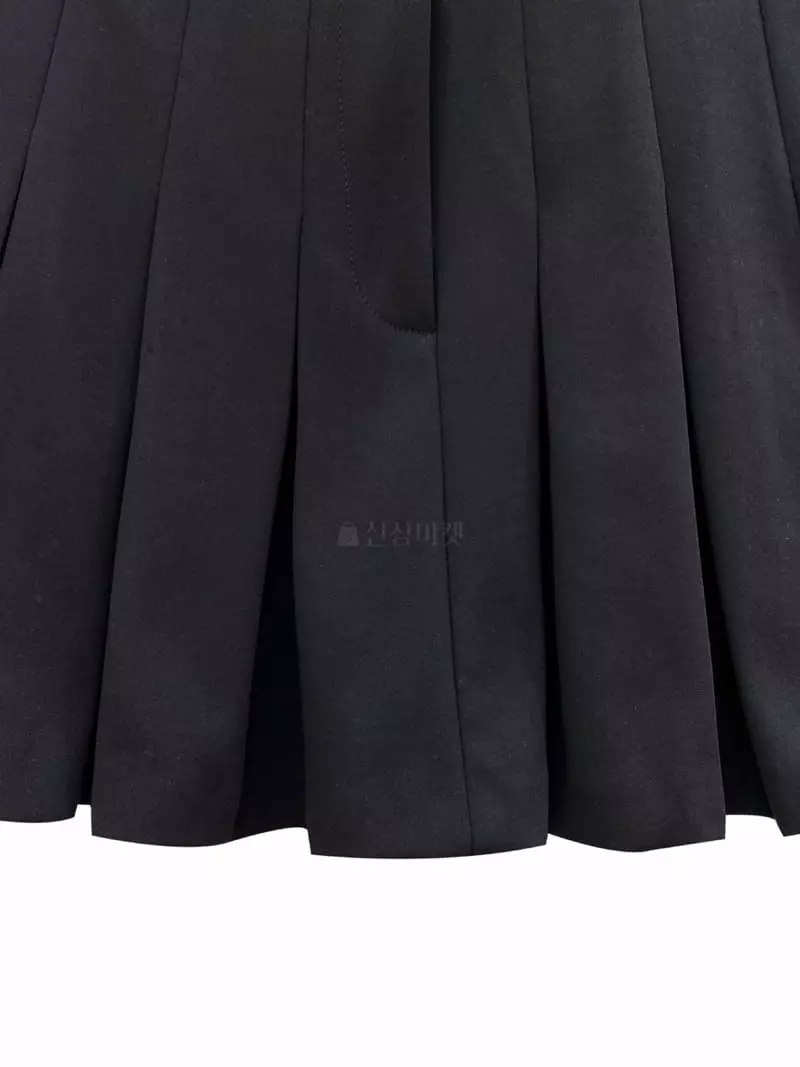 Inssense - Korean Women Fashion - #vintageinspired - Twill Skirt - 5