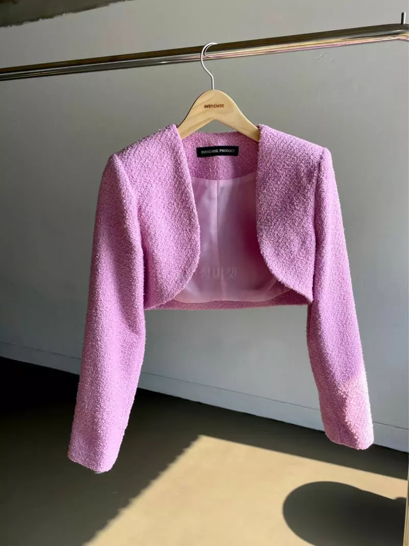 Inssense - Korean Women Fashion - #vintagekidsstyle - Heart Jacket - 9