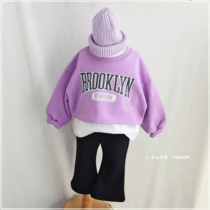J-Room - Korean Children Fashion - #childofig - English Crop Sweatshirt - 7