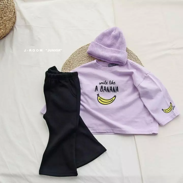 J-Room - Korean Children Fashion - #childofig - Banana Crop Tee - 2