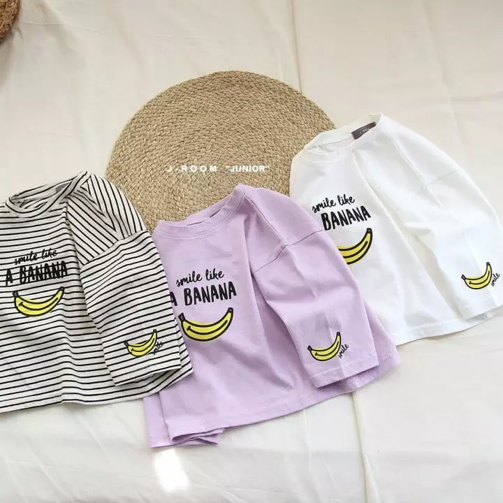 J-Room - Korean Children Fashion - #childrensboutique - Banana Crop Tee - 3