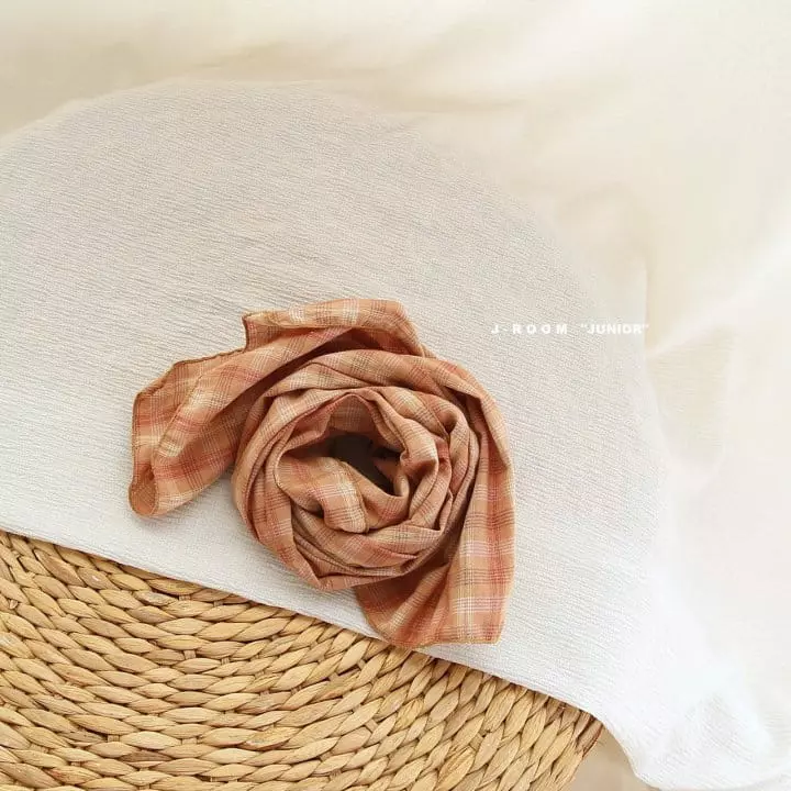 J-Room - Korean Children Fashion - #childrensboutique - Ginger Check Scarf - 11