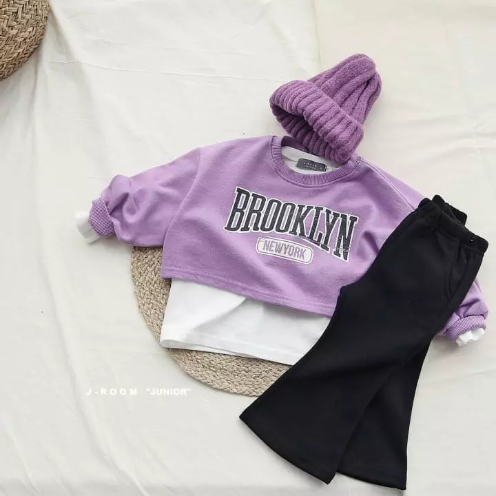 J-Room - Korean Children Fashion - #designkidswear - English Crop Sweatshirt - 9