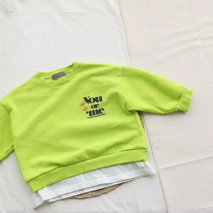 J-Room - Korean Children Fashion - #designkidswear - Patch Layerd Sweatshirt - 7