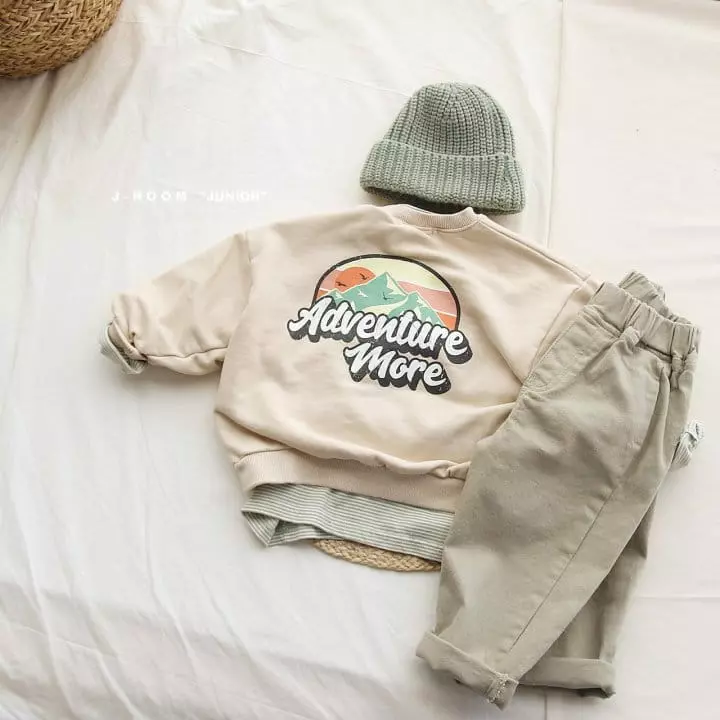 J-Room - Korean Children Fashion - #designkidswear - Mountain Sweatshirt - 5