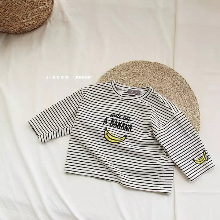 J-Room - Korean Children Fashion - #fashionkids - Banana Crop Tee - 6